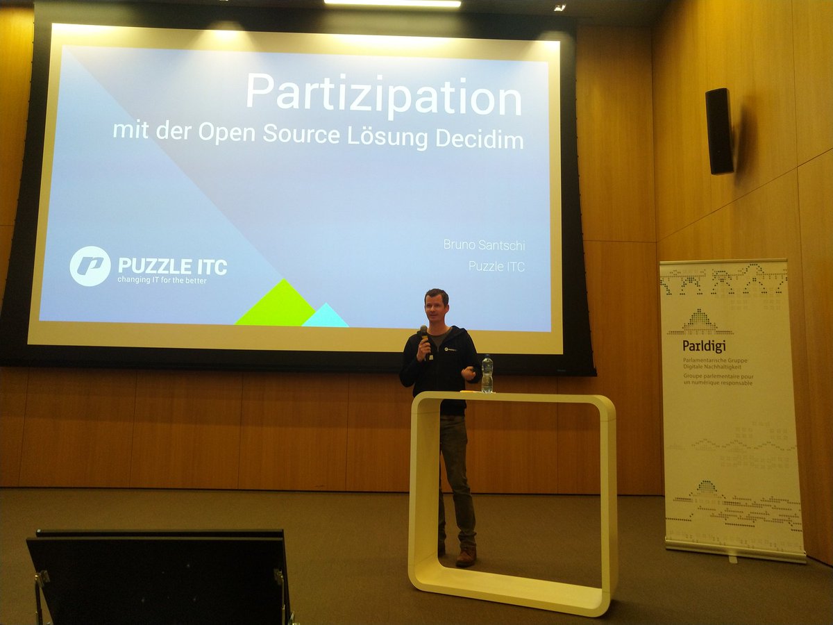 Olivier Brian (@olivierbrian) on Twitter photo Unser Bruno von <a href="/puzzleitc/">Puzzle ITC</a> erzählt über seine Erfahrung mit der OSS Community <a href="/decidim_org/">Decidim</a> und gibt Tipps für die <a href="/sbbnews/">SBB Medienstelle</a> :-) Unser Bruno von <a href="/puzzleitc/">Puzzle ITC</a> erzählt über seine Erfahrung mit der OSS Community <a href="/decidim_org/">Decidim</a> und gibt Tipps für die <a href="/sbbnews/">SBB Medienstelle</a> :-)