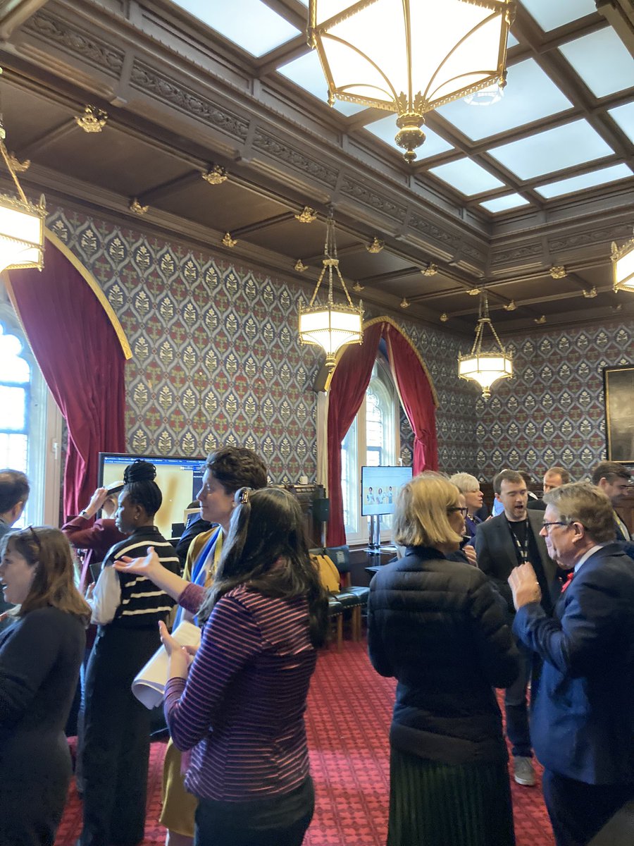 BBC_PA's tweet photo. The @BBCBlueRoom is in @HouseofCommons today to talk to MPs and Peers about emerging tech! Join us in the Jubilee Room - very busy already! https://t.co/LUFoYdh2Mk