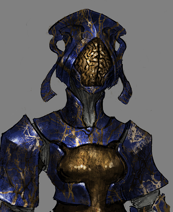 ProjectMemeO's tweet photo. Pseudo Lazurite Armor, made from human brain
#indiedev #indiegame #gamedev #roguelike #darkfantasy #characterart #painting #screenshotsaturday https://t.co/JLFmfiU3xO