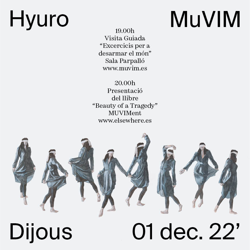MuVIM's tweet photo. 📢 ¿Quieres conocer mejor la obra de #Hyuro?
Mañana jueves a las 19h visita guiada especial a «Ejercicios para desarmar el mundo» por el comisario Juan Luis Toboso.
A las 20h presentación de «Beauty of a tragedy» en #MuVIMent con Angela Monteiro, Maria Gómez-Senent y @escif_ https://t.co/da3BRdFN5T