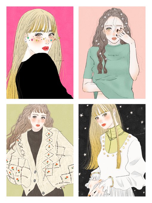 #今月描いた絵を晒そう

絵文字3つにチャレンジしたり、
前髪ありにハマったり、
な11月🍁 