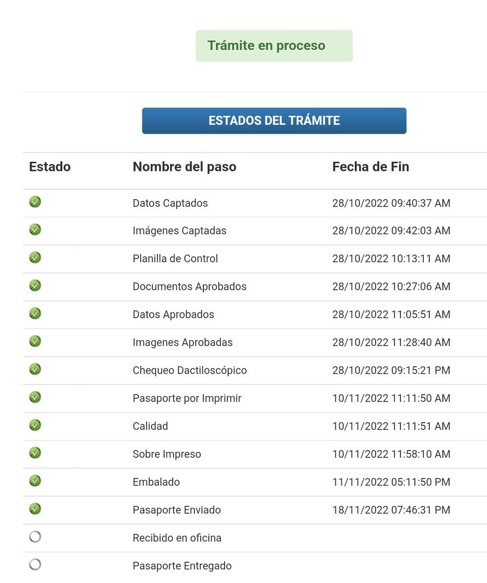 Victorg90082188's tweet photo. @phierangel @mccoam Fíjate que a��n no actualiza y ya yo tengo mi pasaporte en mano https://t.co/q0MHbrKumL