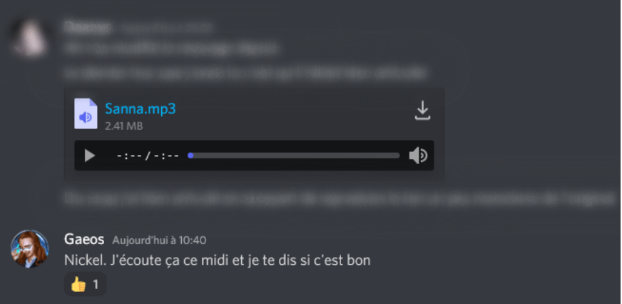 Les doublages de Confinement EP4 sont presque terminés ! On peut donc espérer une sortie en décembre 😀
Et en prime, un feat de qualité pour jouer Sanna ! Arriverez-vous à deviner de qui il s'agit ?