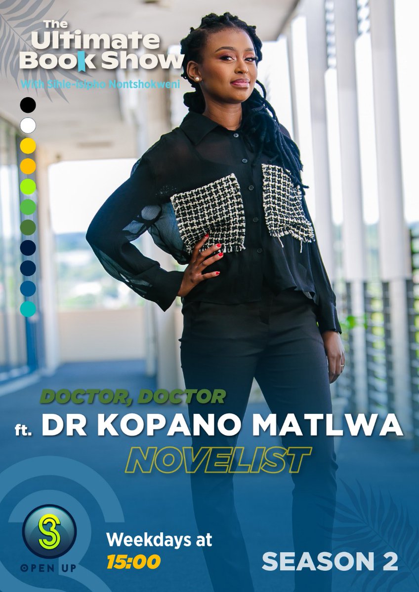 ultimatebook_'s tweet image. Tomorrow, Sihle-isipho chats to Dr. Kopano Matlwa.