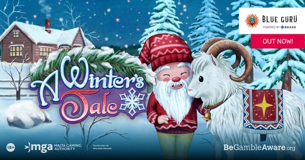 OUT NOW:  A Winter’s Tale by Blue Guru, powered by Bragg. This charming recreation of Christmas celebration will enchant your players with its soothing vibes and fun features. $BRAG

