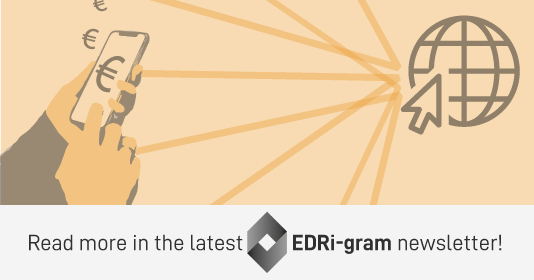 edri's tweet photo. The biweekly #EDRigram has just arrived in your email boxes, bringing you the top #DigitalRights news.
You'll read about:
🥳 @ReclaimYourFace celebrations in Brussels
👀State hacking & spyware in Germany
⚡️New attack on the open internet
➡️& more https://t.co/YFfG4Tb9PJ https://t.co/kSgmc17NRV