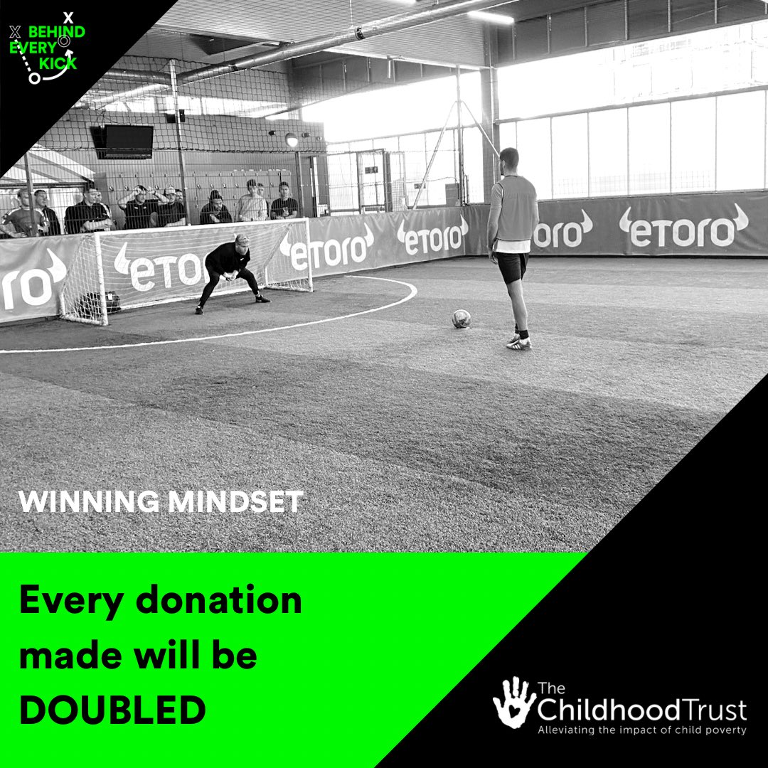 Tough times don’t last, resilient people do. Behind Every Kick levels the playing field for young people. Your donations during the <a href="/BigGive/">Big Give</a> will have double the impact: donate.thebiggive.org.uk/campaign/a0569…