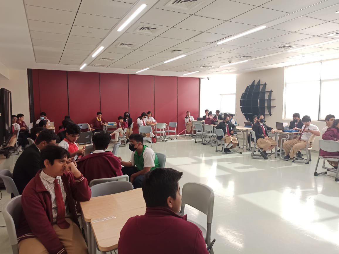 Sumana68627775's tweet photo. As a science student, I don’t get as many opportunities to understand concepts regarding the stock market,  so I was ecstatic to take part in the stock market simulation as a broker! A huge thank you to Ms.Dhanya for teaching us the basics! @NfmNms https://t.co/z8LoZdwKAE