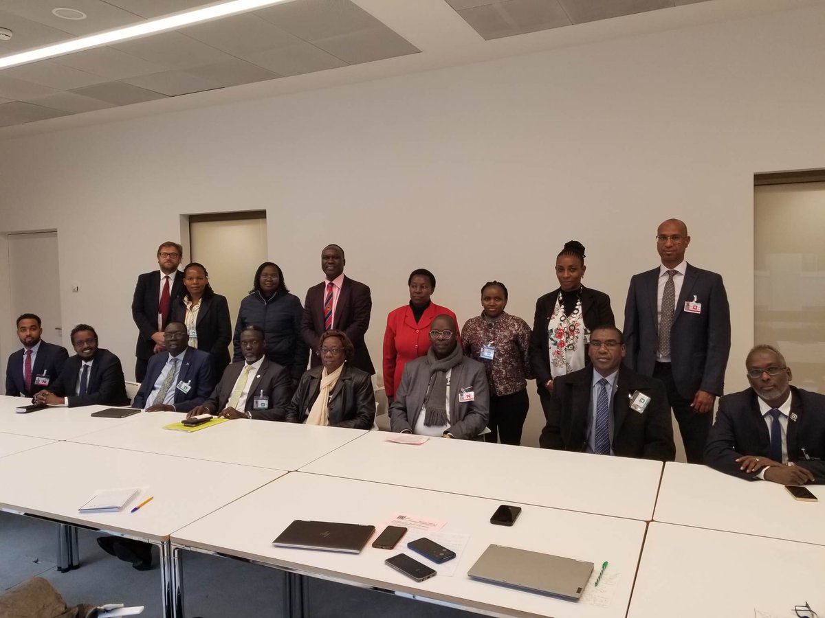 PGAction's tweet photo. During the #BWCRevCon, the PGA Delegation had the honor to meet with the Delegation from 🇰🇪 Kenya.
#BiologicalSecurity https://t.co/s4HvA3Ak8j