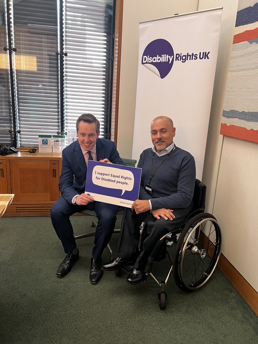APPG for Disability (@disabilityappg) on Twitter photo Today we are hosting our annual parliamentary drop-in for International Day of Persons with Disabilities with <a href="/DisRightsUK/">Disability Rights UK</a> <a href="/KamranMallick/">Kamran Mallick</a>
We were delighted to be joined by the Minister for Disabled People! Today we are hosting our annual parliamentary drop-in for International Day of Persons with Disabilities with <a href="/DisRightsUK/">Disability Rights UK</a> <a href="/KamranMallick/">Kamran Mallick</a>
We were delighted to be joined by the Minister for Disabled People!