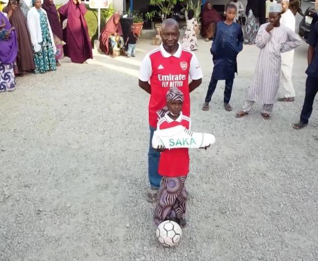 Bukayo Saka has paid for the surgeries of 120 children in Nigeria.