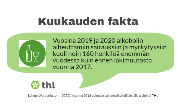 Marraskuun EPT-uutiskirje on julkaistu ja tälläkin kertaa se on 🏋️ asiaa täynnä. Huonot uutiset: alkoholista aiheutuvat ⚰️ja maksasairaudet 📈. Lisäksi 🚬kuormittaa edelleenkin yhteiskuntaa. Hyvät uutiset: uusia ratkaisuja etsitään, niistä voit lukea ✉️⬇️

uutiskirje.thl.fi/archive/show/1…