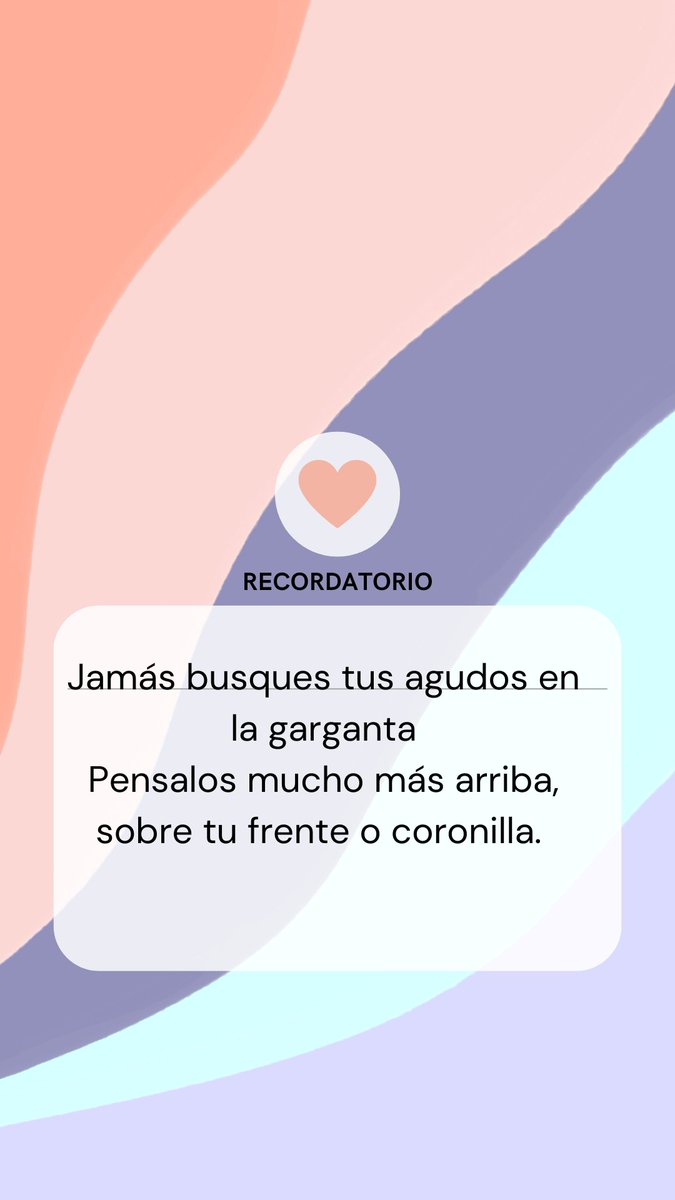 alfonsinavoice's tweet photo. ¡Hola!, ¿ya pasaron por #telegram y escucharon el nuevo audio?🎧, ¿probaron buscar notas altas, en sus resonadores superiores?😇. Compartan sus experiencias acá 👇🏿
#agudos #NotasAltas #voicelovers https://t.co/NhROiTiBUO