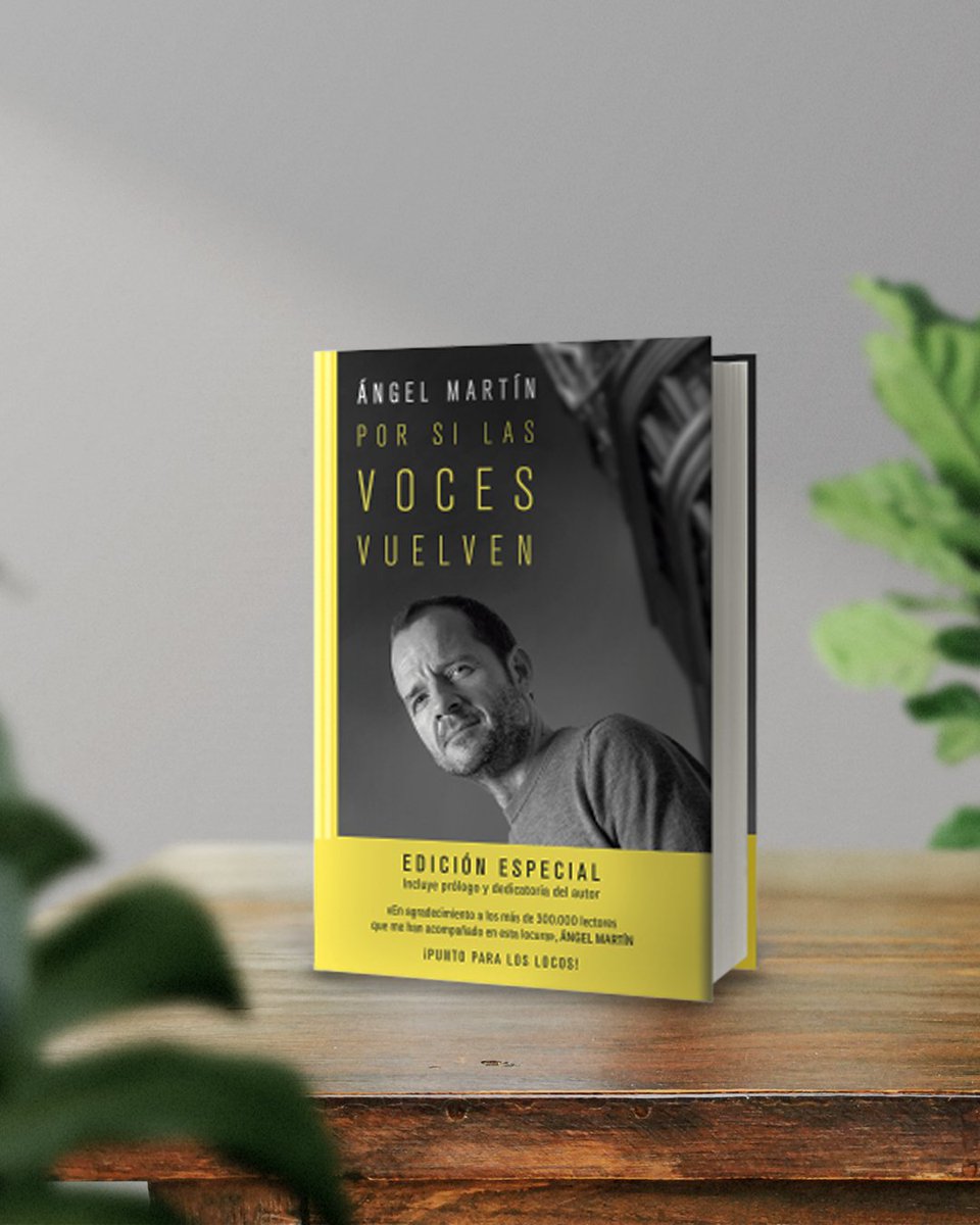 📢 ¡SORTEO! ¿Quieres ganar un ejemplar de la edición especial de «Por si las voces vuelven»?

Solo tienes que:
👉Seguir a <a href="/edit_planeta/">Editorial Planeta</a> y a <a href="/angelmartin_nc/">Ángel Martín</a> 
⚠️Hacer RT
👥Etiquetar a dos personas

⏳Tienes tiempo hasta las 10h del lunes 5/12. 
Bases: ow.ly/J7j950Cdn82