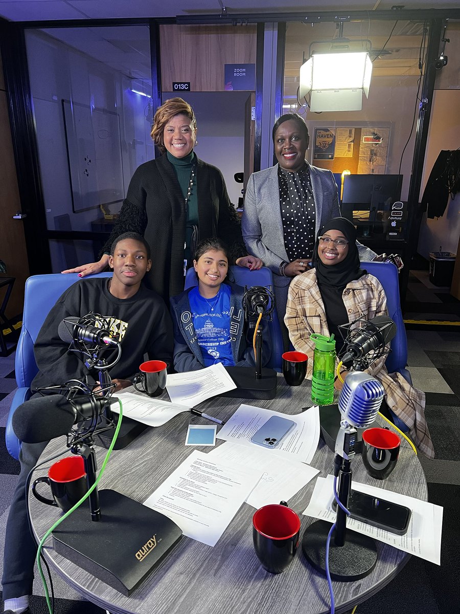 Look out for a special episode of the Inside CCS Podcast this week, as our <a href="/ColsCitySchools/">Columbus City Schools</a>  Superintendent's Student Ambassadors recorded their first of many student-hosted episodes of the year! #OurCCS