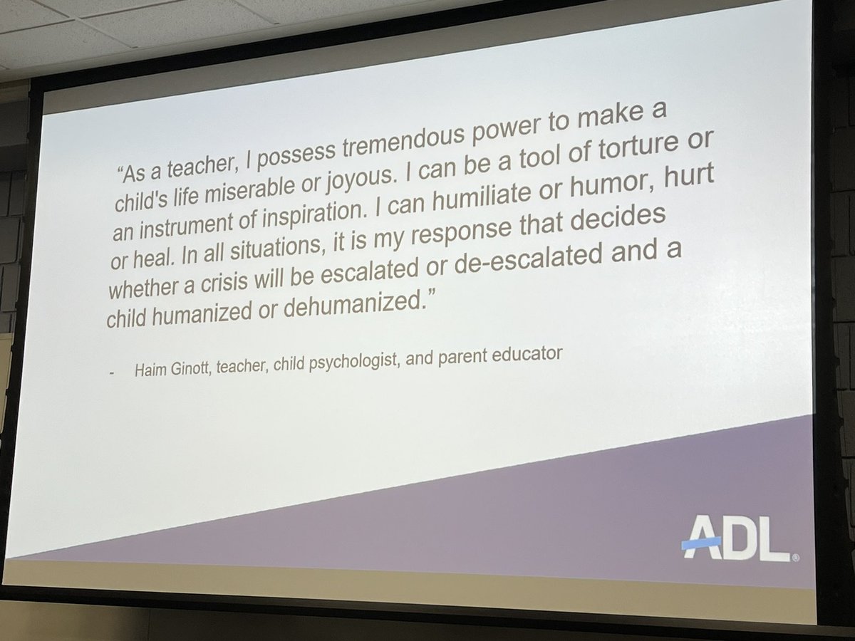 School #librarians are positioned to positively impact our entire school community. <a href="/ADL/">ADL</a> #LibraryTwitter #librarians