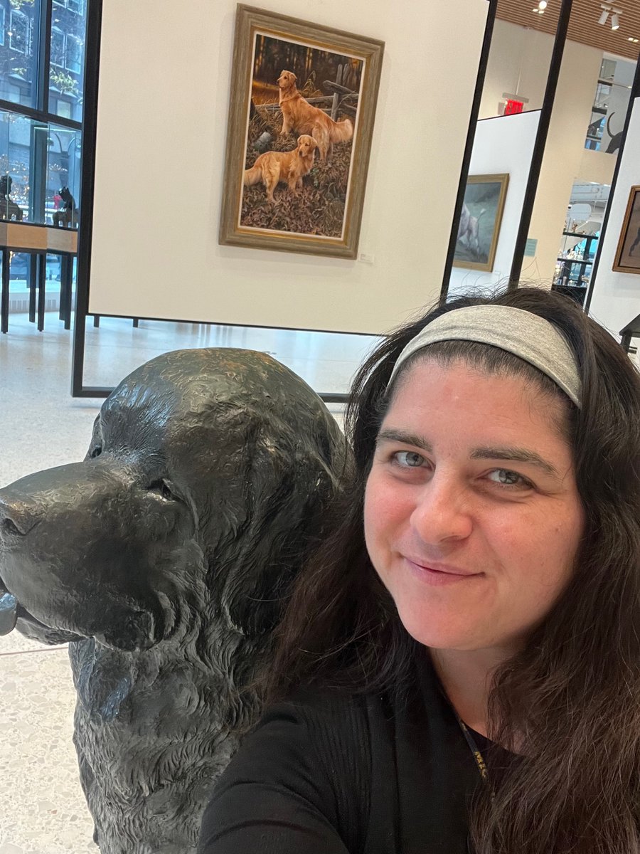 #WhyMuseum30 - this was a fantastic way for this Museum staffer to get to know more about her new home Museum, the AKC Museum of the Dog. Thanks for listing y'all! #Museum30