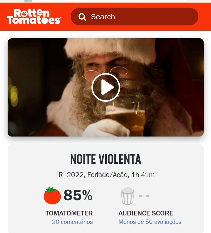 Noite Infeliz Filme de Natal com Papai Noel violento pode ganhar