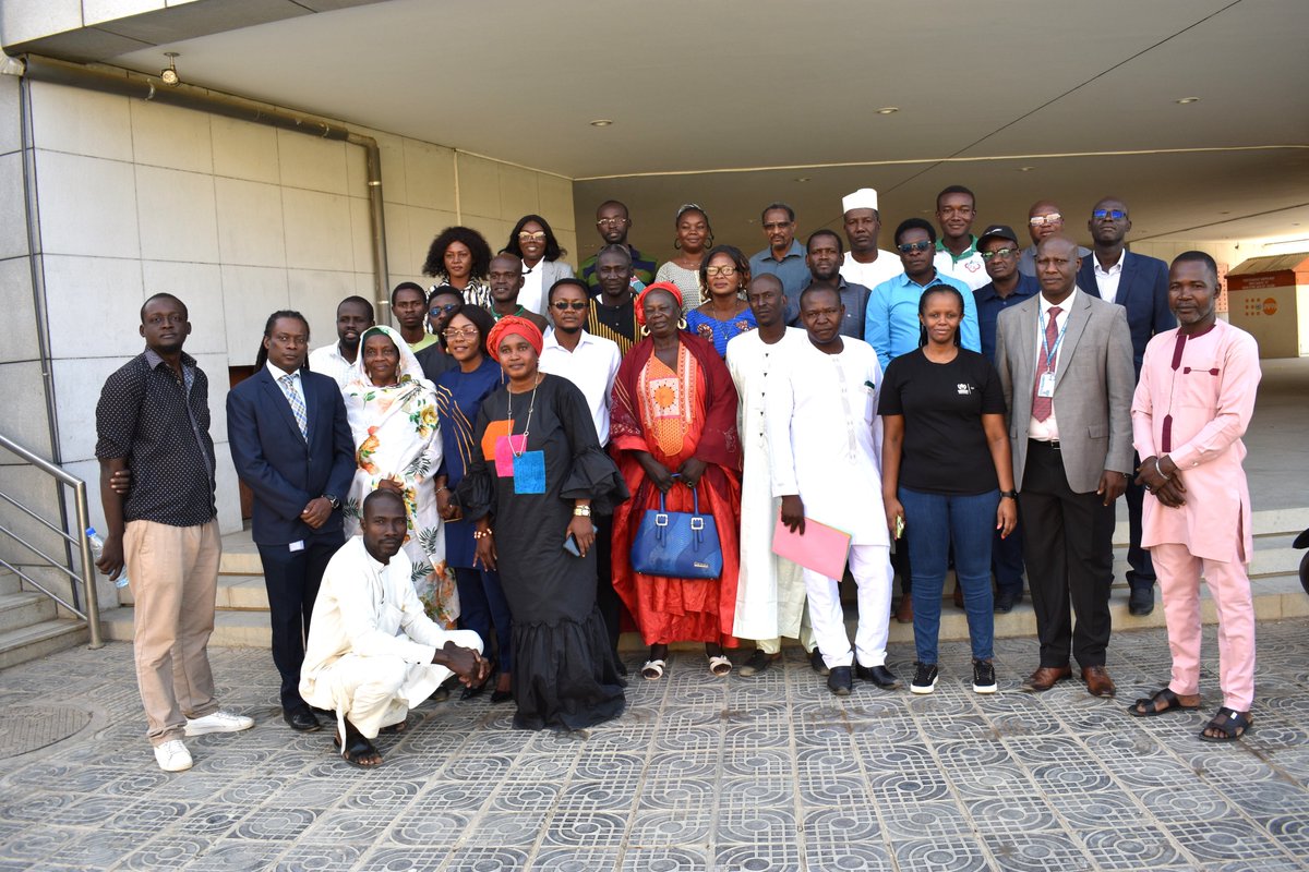 UnhcrTchad's tweet photo. @UnhcrTchad en partenariat avec le ministère du genre et de la solidarité nationale a organisé un atelier de formation sur la coordination et la gestion des sites de déplacés au profit de 35 participants afin d’améliorer la réponse aux inondations. https://t.co/saN5uHpW1A