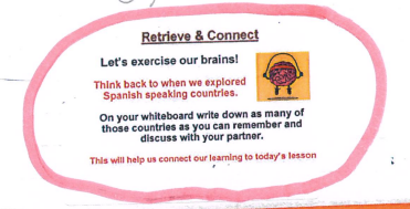 AnthemTrust's tweet photo. Huge thanks to Louise @MPATilehurst for sharing ideas for retrieval practice, including this one at the start of a lesson on heritage. Thank you for embracing #AnthemCTMM https://t.co/1UsmSWQXU2