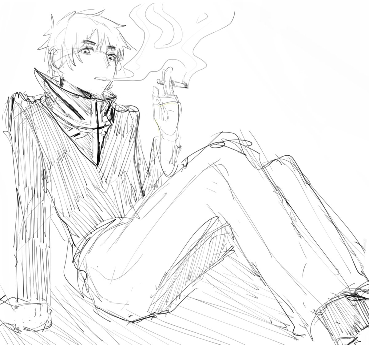 Ashao1123's tweet photo. Please show us one by Mr Arthur, smoking! https://t.co/IIdOmJCfZG