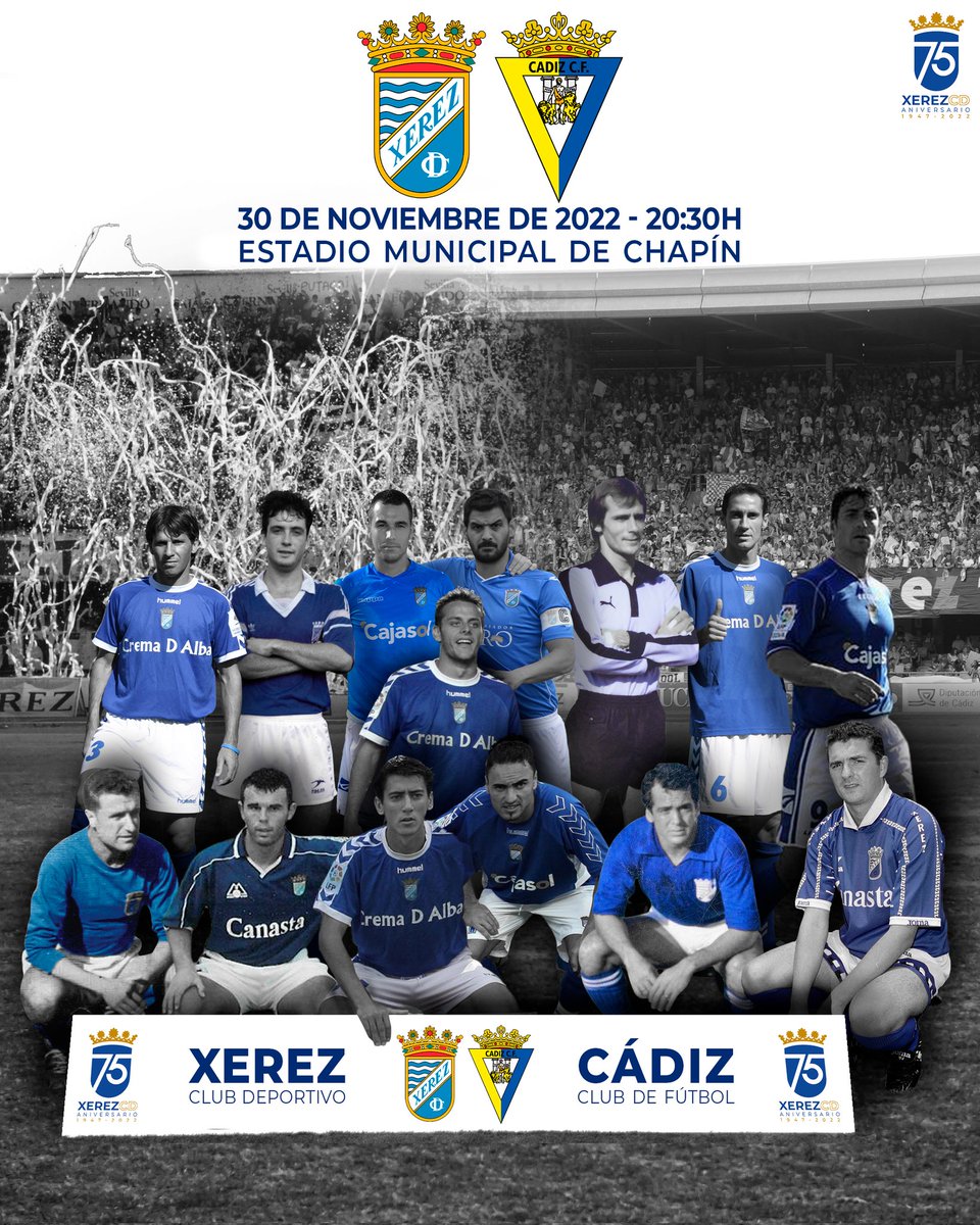 XerezCD_OFICIAL's tweet photo. El 𝗼𝗿𝗴𝘂𝗹𝗹𝗼 herido y las ganas 𝗹𝘂𝗰𝗵𝗮𝗿 ⚔️💙

7️⃣5️⃣ años de 𝗵𝗶𝘀𝘁𝗼𝗿𝗶𝗮 que nadie podrá borrar 💭⚽

#XerezCádiz https://t.co/wJXB9sUP39