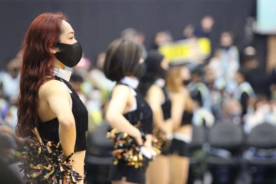 gxjtk787's tweet photo. 【ちょっとだけよ❤️】
熱いぜBリーグ🔥

#群馬クレインサンダーズ
#サンダーガールズ
#太田市運動公園市民体育館 https://t.co/XKy2LNsotc