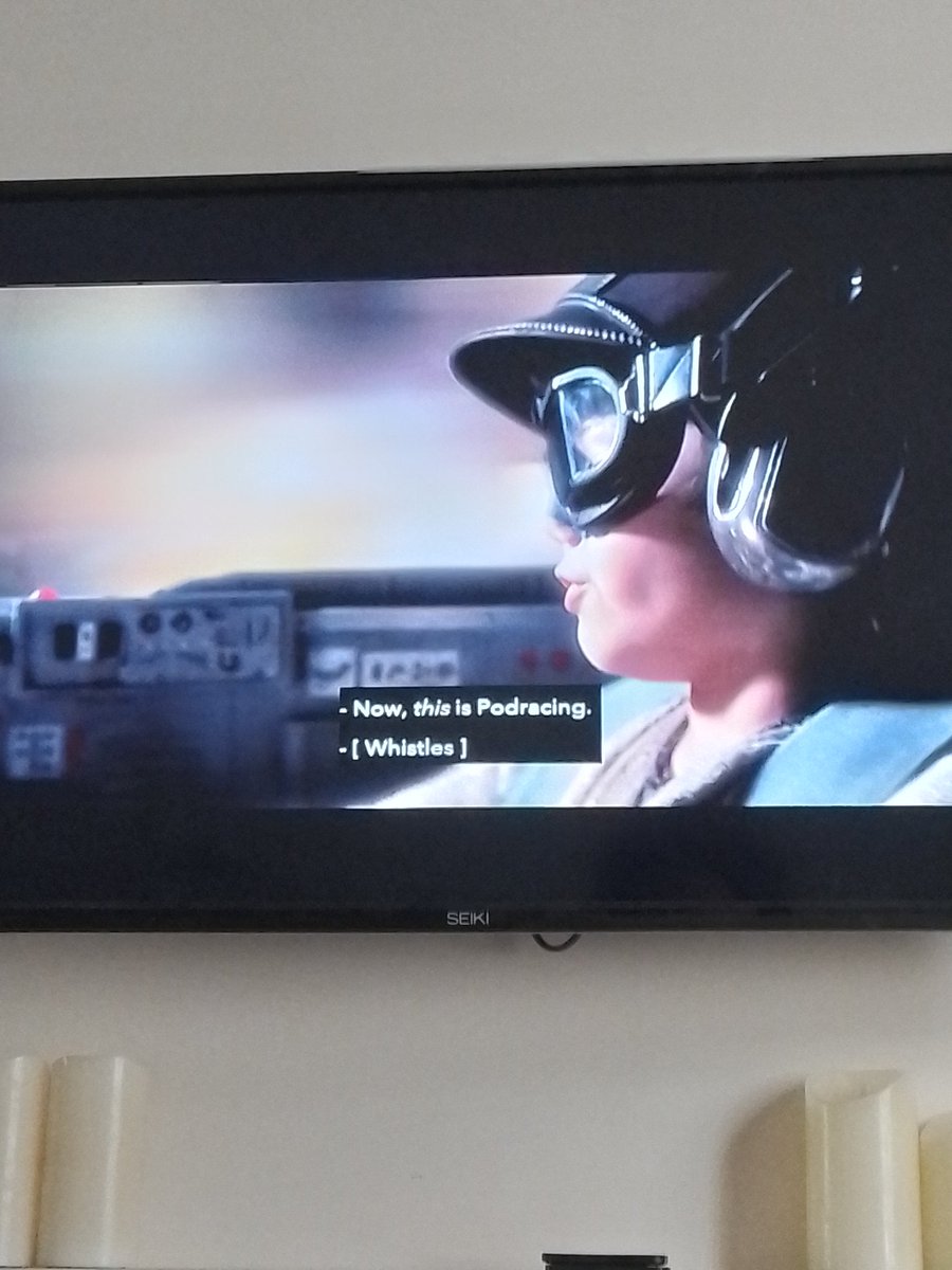 Cmcm1991's tweet photo. Being a goth, watching Phantom Menace #NowThisIsPodracing https://t.co/sWImIOljsE