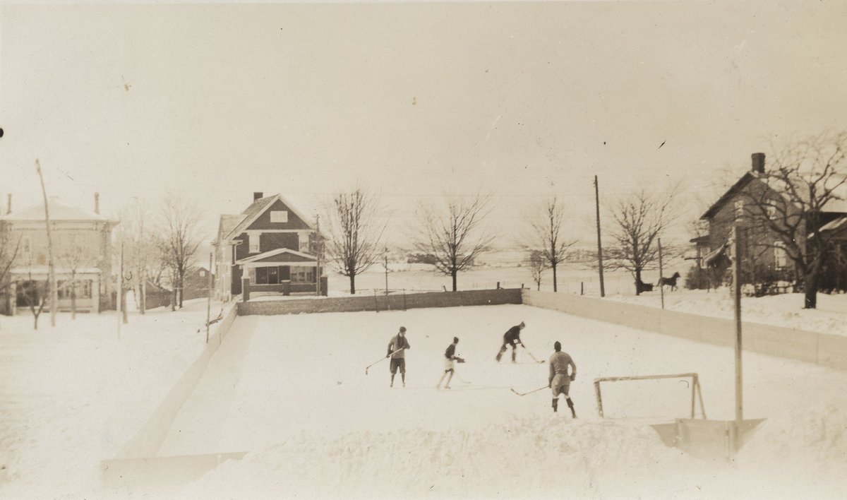 Laurier Archives and Special Collections (@laurierarchives) on Twitter photo We're not sure exactly when this photo was taken, but things have certainly changed a lot since then! Do you recognize the houses in the background?
Hint: The one on the right-hand side of the image is near where <a href="/LaurierLibrary/">Laurier Library</a> stands today. We're not sure exactly when this photo was taken, but things have certainly changed a lot since then! Do you recognize the houses in the background?
Hint: The one on the right-hand side of the image is near where <a href="/LaurierLibrary/">Laurier Library</a> stands today.