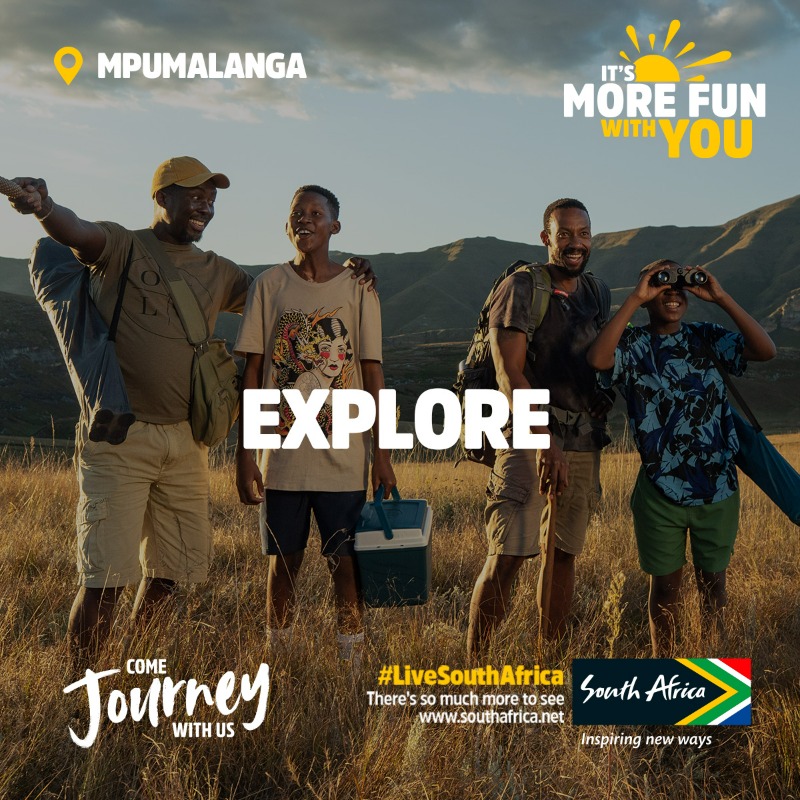 VisitSA_Africa's tweet photo. Enjoy the great outdoors this Summer from R7,980 P/P. Mpumalanga’s majesty is #MoreFunWithYou.