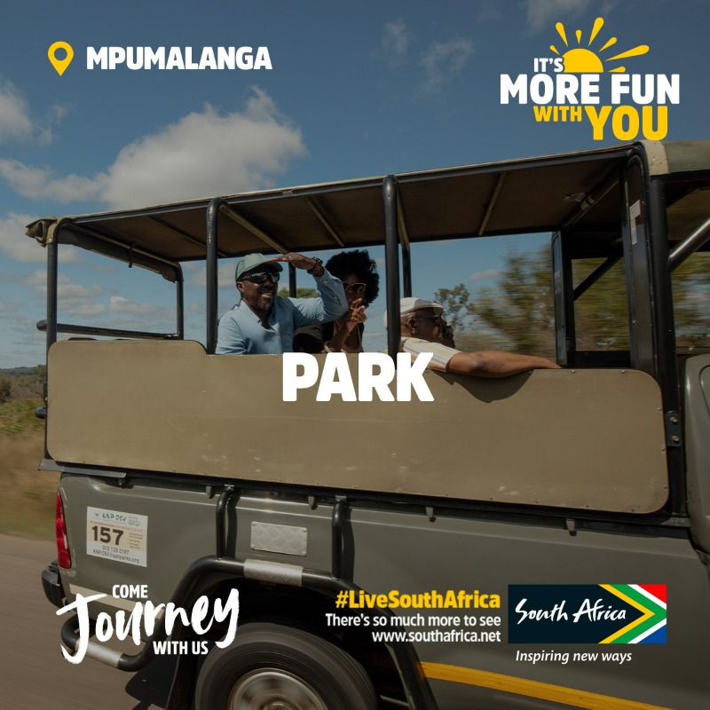 VisitSA_Africa's tweet photo. Enjoy the great outdoors this Summer from R7,980 P/P. Mpumalanga’s majesty is #MoreFunWithYou.