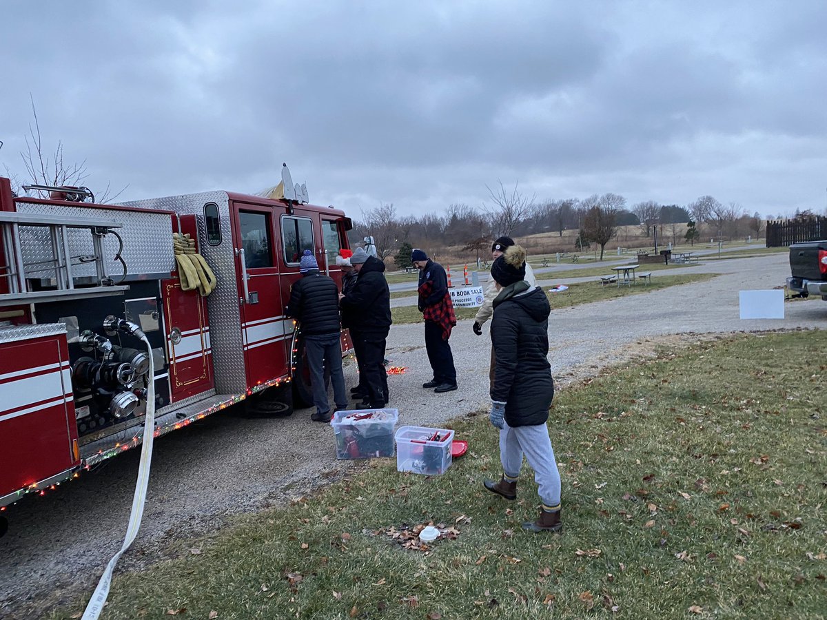 WlooFireChief's tweet image. Waterloo Fire Rescue’s display is taking shape for the Festival of Lights! Make sure you make time to see all the displays lit up during the first three weekends of December at the KOA campground. This is a @HoHCedarValley event