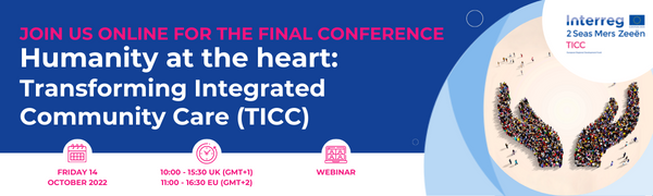 Did you miss the virtual TICC humanity at the heart conference? Catch up now. The TICC (Transforming Integrated Care in the Community) project aims to implement a new neighbourhood model of home-based care services. Watch:📽️ bit.ly/3AUcQYW @Interreg2Seas #2Seas