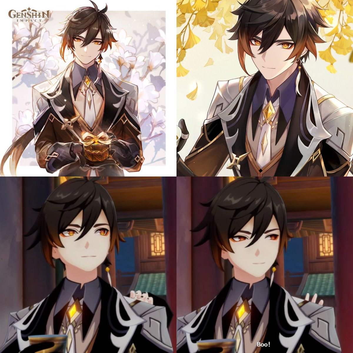 ON 🟢 LINK RULES DI BIO on Twitter "Tehe! Zhongli in game and poster