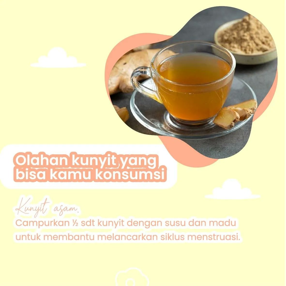 Hi_Gyn's tweet photo. Olahan herbal ini biasanya dikonsumsi sebelum, saat dan setelah masa menstruasi untuk membantu mengatasi masalah - masalah kewanitaan diatas. Yuk, coba buat sendiri di rumah? #Menstruasi #kunyitasam #herbal #pembalutsehat https://t.co/gzmBaE6KRh