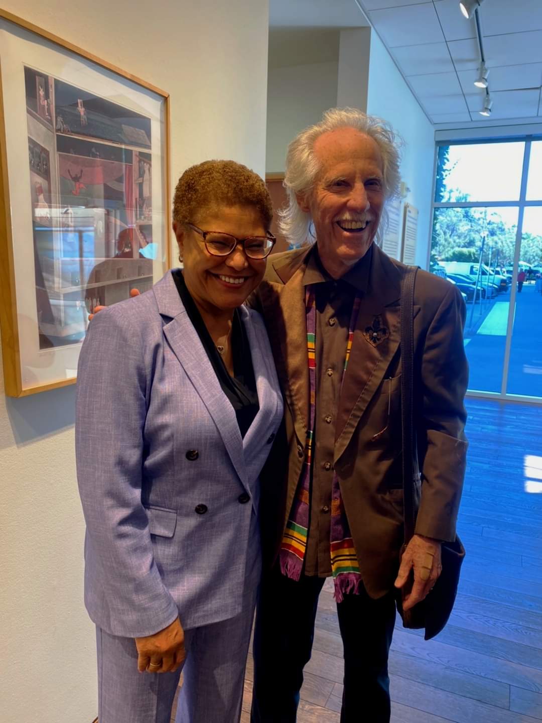 Happy Birthday to John Densmore who is 78 today and Congrats to Karen Bass who is a real LA Woman. 