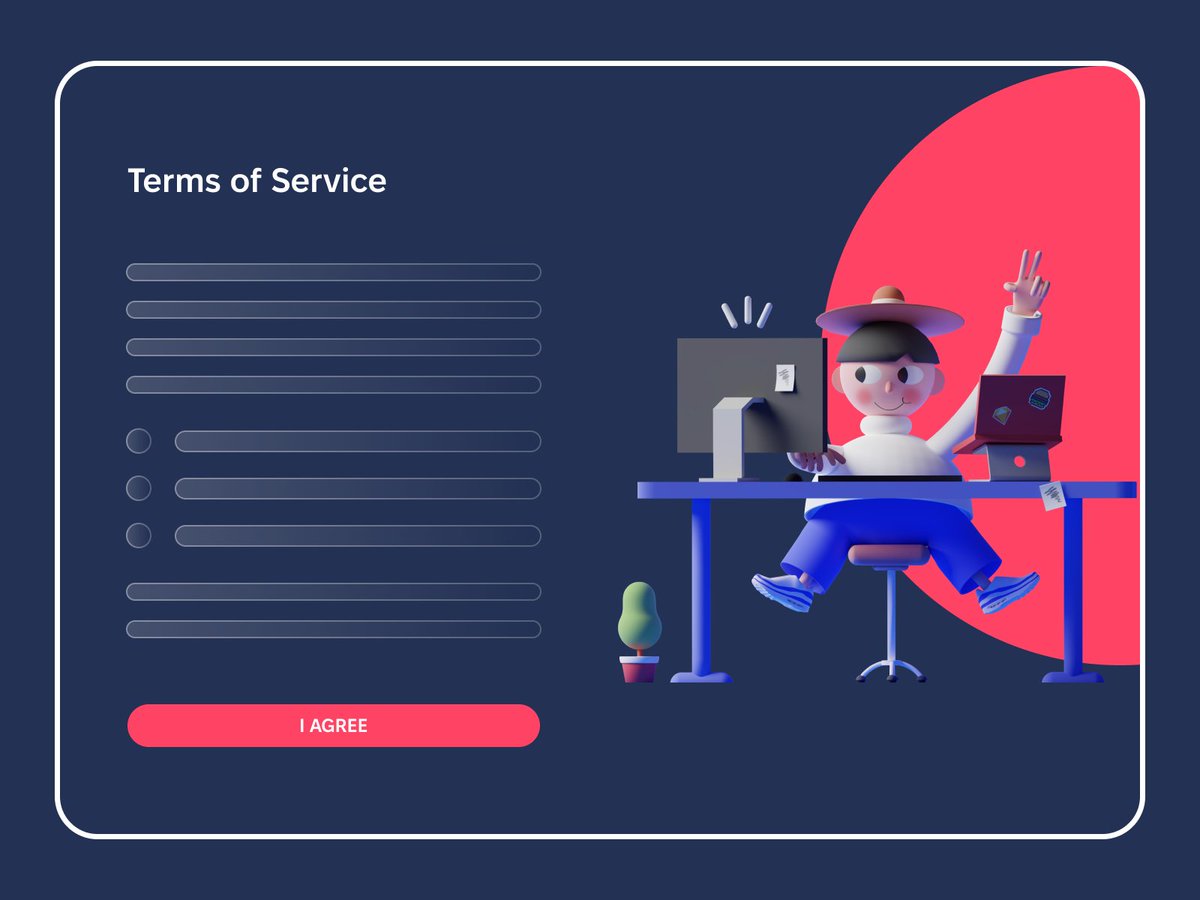 dimdz2002's tweet photo. Terms of Service
#DailyUI 089 https://t.co/hVpJxxCpMO