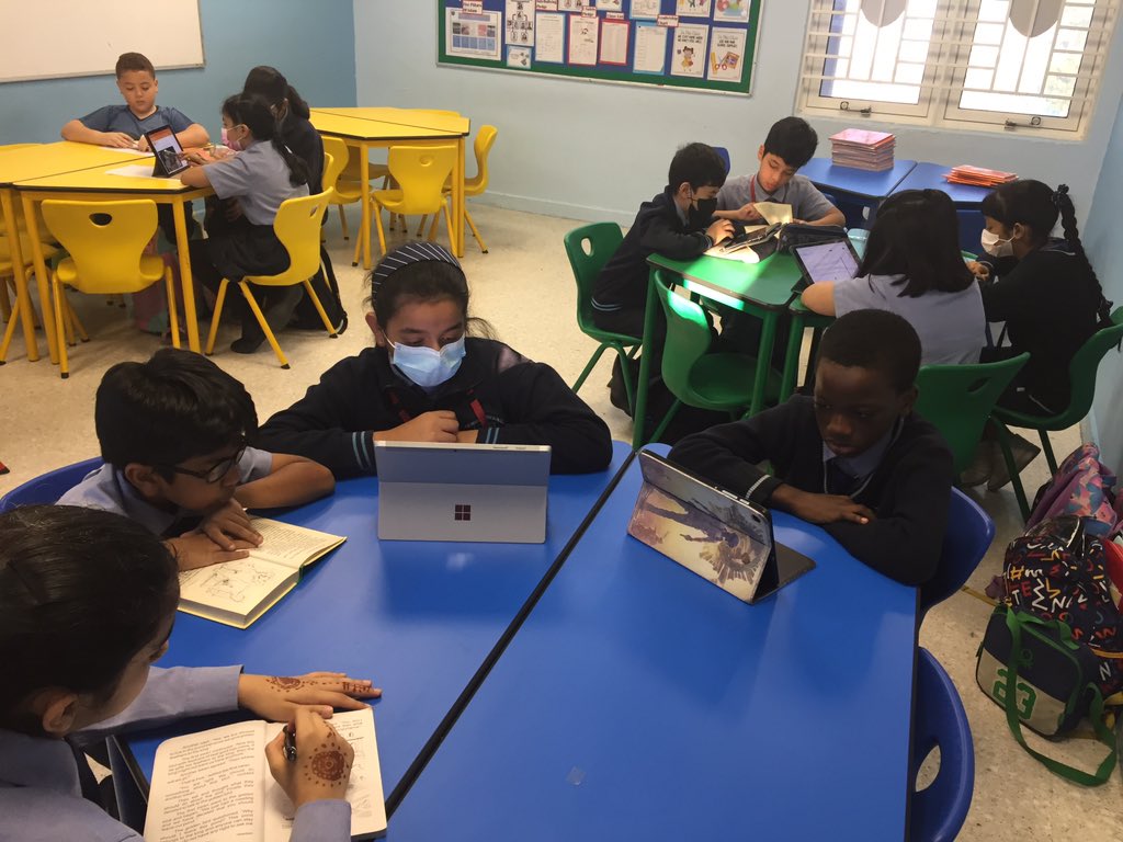 F1Tws's tweet photo. National Celebration of reading!!! Students of Year 5 actively engaged  in DEAR ACTIVITY to start off the day... https://t.co/KDmTsjvhWF