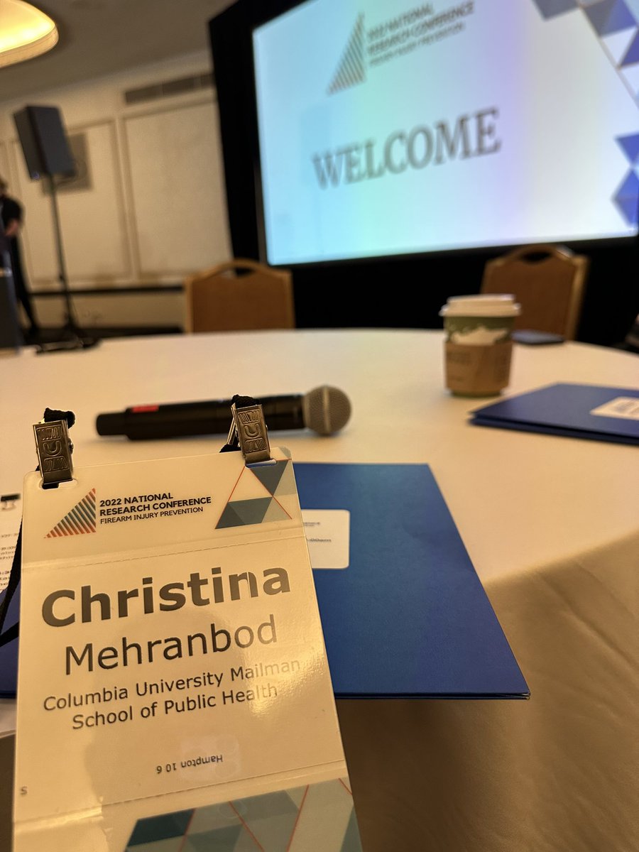 In DC bright and early at the first National Research Conference on Firearm Injury Prevention. Really looking forward to two days filled with presentations by the leaders in this field!