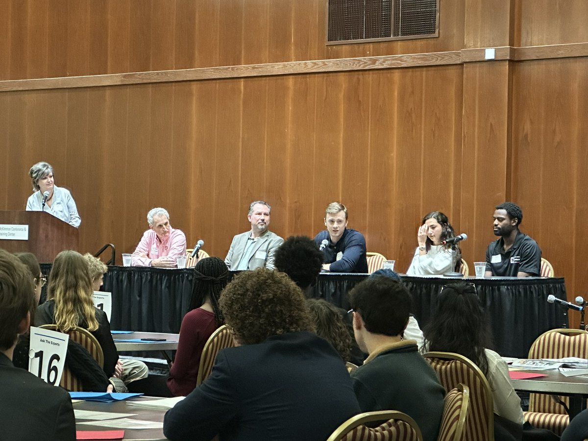 WCPSS Career Academies Internship Summit: strong MCHS Academies alumni presence on this expert panel