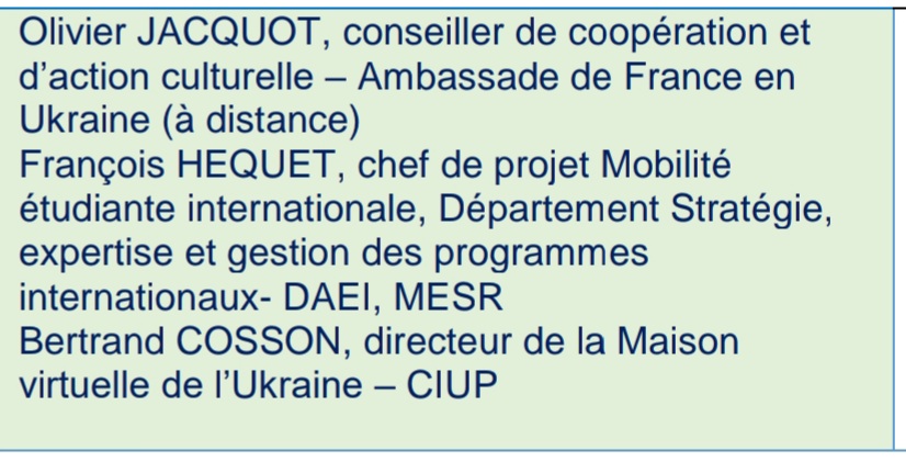 PatriciaGardies's tweet photo. Rencontres @CampusFrance denses @iefeupv présent à l'atelier consacré à l'accueil des étudiants ukrainiens, Nouveau programme d'urgence @CampusFrance pour faire face à l'afflux. Déjà 30 inscrits en #Duef #DuPasserelle à @iefeupv grâce au soutien de @Occitanie @univpaulvalery https://t.co/K0nmbKvXiK
