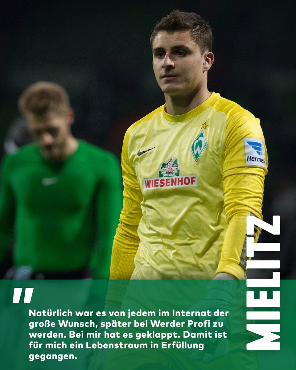werderbremen's tweet photo. Für den 2. Teil unserer Rubrik „Was macht eigentlich…“ haben wir bei Sebastian #Mielitz nachgefragt. Im Interview spricht der Torwart unter anderem über seine Zeit bei #Werder und seine Zukunftspläne. 

Zum Interview 👇
https://t.co/yuDPp0Se6E https://t.co/HKC5AbX2Dm