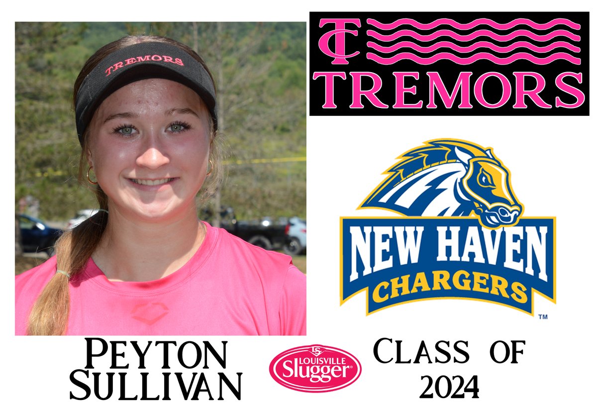 🥎🥎VERBAL ALERT🥎🥎
Congratulations Peyton on your commitment to New Haven University!
#tremorfamily #trusttheprocess
<a href="/DiamondDynamics/">Diamond Dynamics</a> <a href="/BluechipSoftbal/">BluechipSoftball</a> @_PeytonSullivan