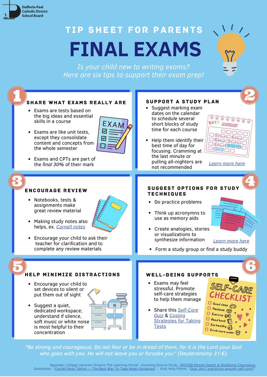It’s never too early to start preparing for exams!