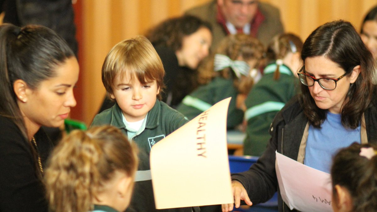 TrinityCollege1's tweet photo. We invited our #PYP2 families to participate in one of the learning experiences included in our #UnitOfInquiry, “Who we are". 

We enjoyed organizing and explaining what we have learnt about #healthy and non healthy habits.

Thank you for coming and being a part of our learning! https://t.co/dqDvGMR7Js