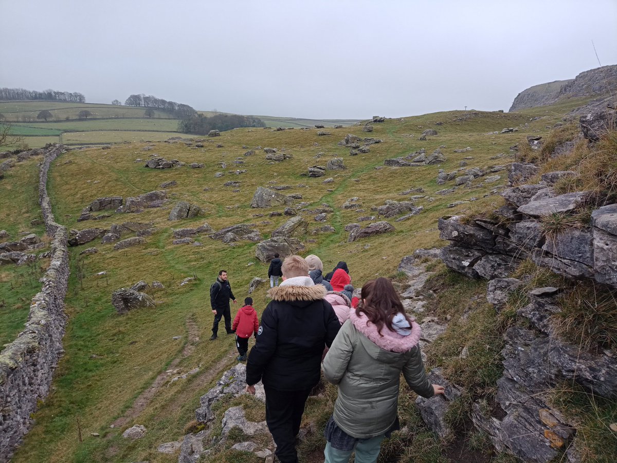 dixonsmn_pc's tweet photo. On the road back to Bradford. This final set of photos shows the last group of this year taking on the Norber Erratics. No easy feat after 2 days of nonstop activity, but all make it there and back with smiles on our faces! #Achievement @dixonsmnp https://t.co/pIjnER0B7W
