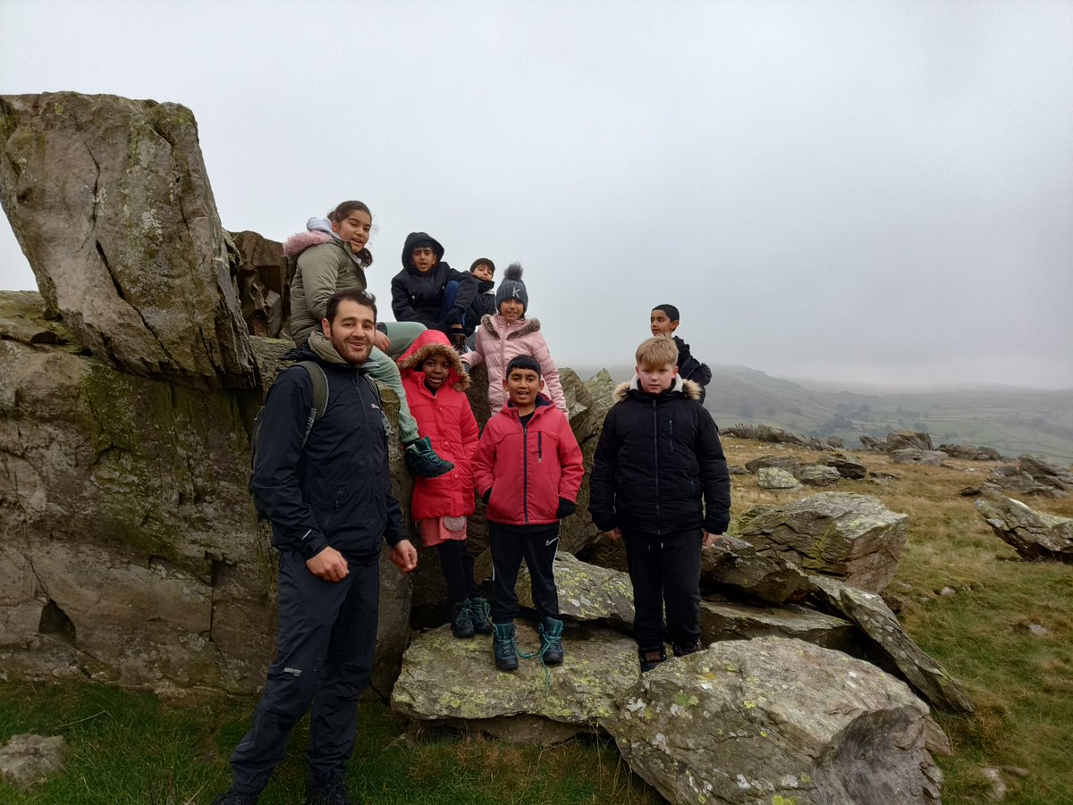 dixonsmn_pc's tweet photo. On the road back to Bradford. This final set of photos shows the last group of this year taking on the Norber Erratics. No easy feat after 2 days of nonstop activity, but all make it there and back with smiles on our faces! #Achievement @dixonsmnp https://t.co/pIjnER0B7W
