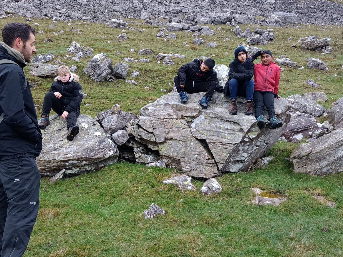dixonsmn_pc's tweet photo. On the road back to Bradford. This final set of photos shows the last group of this year taking on the Norber Erratics. No easy feat after 2 days of nonstop activity, but all make it there and back with smiles on our faces! #Achievement @dixonsmnp https://t.co/pIjnER0B7W