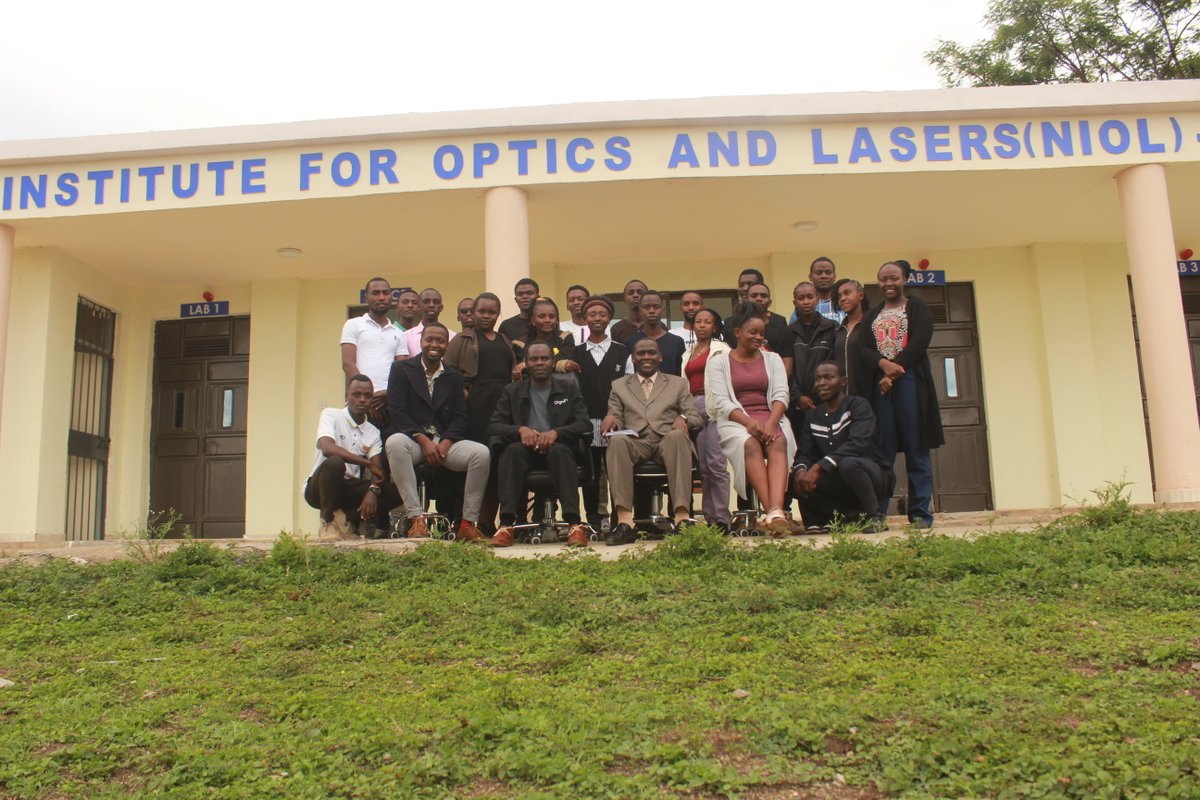 Niol_Ke's tweet photo. The class of 2022 for Bachelor of Science in Applied Optics and Lasers pose for a photo outside the Institute's Laboratories.
We are proud for boasting a record 5 First Class Honors inclusive of the Valedictorian for the year 2022. We wish all our students the very best.
#NIOL https://t.co/waKMwPOFr4