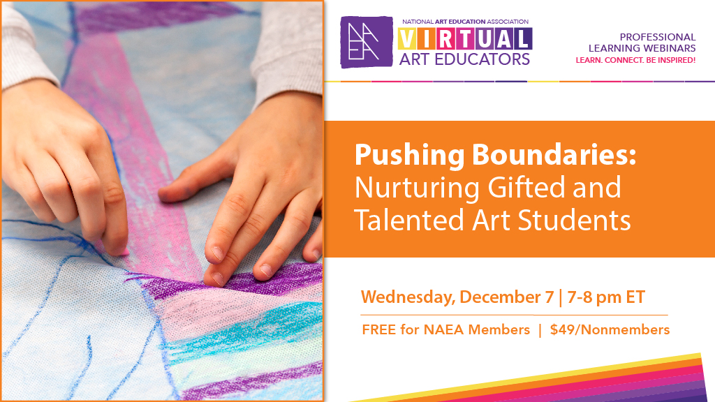 Join us as we explore nurturing gifted and talented students in Title I schools. Learn about lessons addressing community-specific needs and new teaching theories that can help your students take creative risks to help them grow and develop in the arts. ow.ly/YR0I50LQ3Zz